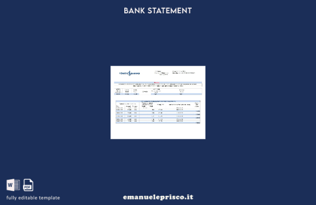 modello word di prova dell'indirizzo della banca Bankasi turca in stile verifica